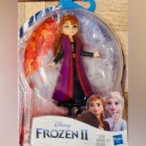 DISNEY FROZEN 2 ANNA Doll in Vibrant Purple and Black
